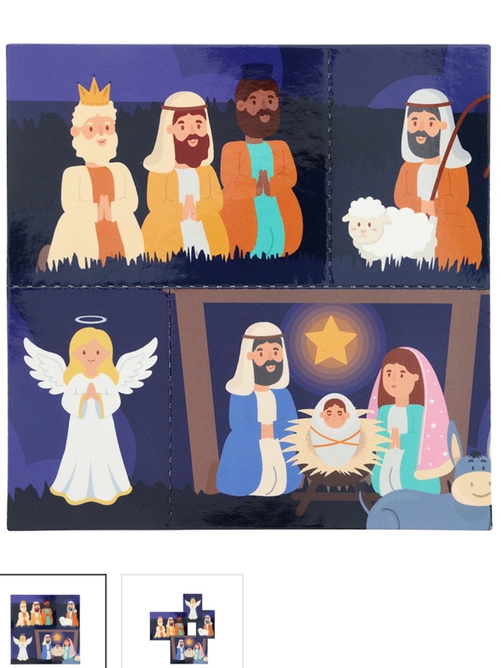 The Nativity Story Learning magnet set